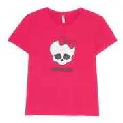 Cropp - Felső applikációval Monster High - fuksziaszínű akciós termékkép 1