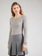 Esmé Studios Póló 'Blossom'  bézs / szürke termék 2. képe