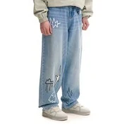 Cropp - Super baggy farmernadrág - kék akciós termékkép 1
