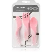 Twistshake Learn Cutlery étkészlet Pink 6 m+ 3 db akciós termékkép 1