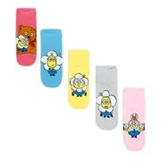 Cropp - 5 pár mintás zokni Minions - többszínű akciós termékkép 1