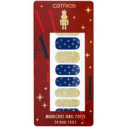 CATRICE  manikűr körömfóliák  Magic Christmas Story Manicure Nail Foils - C01 Drosselmeyer's Surprises akciós termékkép 1
