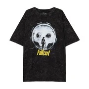 Cropp - Nyomott mintás fekete póló Fallout - fekete akciós termékkép 1