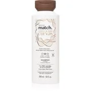 Match. Science of Curves hidratáló sampon hullámos és göndör hajra 300 ml akciós termékkép 1