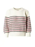 VERO MODA Pulóver 'VMVigga'  krém / piros / fekete akciós termékkép 1
