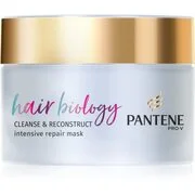 Pantene Hair Biology Cleanse & Reconstruct haj maszk hab zsíros hajra 160 ml akciós termékkép 1