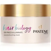 Pantene Hair Biology De-Frizz & Illuminate haj maszk száraz és festett hajra 160 ml akciós termékkép 1