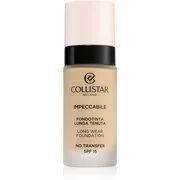 Collistar Impeccabile Long Wear Foundation tartós alapozó SPF 15 1N Avory 30 ml akciós termékkép 1