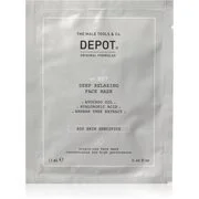 Depot No. 807 Deep Relaxing Face Mask nyugtató és hidratáló maszk uraknak 13 ml akciós termékkép 1