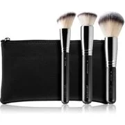 BrushArt Professional Full Face brush set with makeup pouch Ecsetkészlet táskával Black akciós termékkép 1