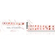 NOBEA Accessories Nail File körömmatrica Red & pink 1 db akciós termékkép 1