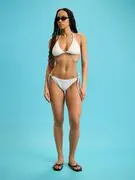 Cropp - Megkötős bikinialsó - fehér termék 2. képe