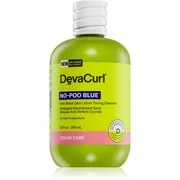 DevaCurl No-Poo Blue® hidratáló sampon hullámos és göndör hajra semlegesítő réz alaptónusok 355 ml akciós termékkép 1