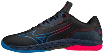 Mizuno Wave Drive Neo 3 Blck/PceBlue/OperaRed asztalitenisz cipő akciós termékkép 1