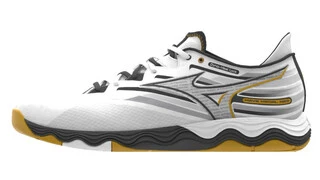 Mizuno Wave Medal Neo Wht/BlackOyster/MPGold asztalitenisz cipő akciós termékkép 1