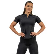 Női funkcionális póló Nebbia INTENSE Ultimate 831 fekete XS termék 2. képe