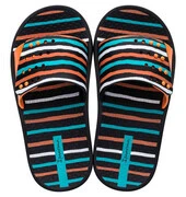 Ipanema Unisex Slide Kids gyerek papucs - fekete/narancssárga/kék akciós termékkép 1