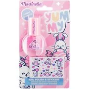 Martinelia Yummy Polish & Stickers szett gyermekeknek 1 db akciós termékkép 1