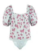 Free People Rövid body 'ANGELA'  menta / lila akciós termékkép 1