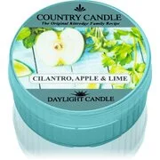 Country Candle Cilantro, Apple & Lime teamécses 42 g akciós termékkép 1