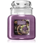 Country Candle Coconut & Blueberry Tart illatgyertya 453 g akciós termékkép 1