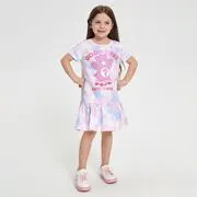 Sinsay - Care Bears babydoll ruha - Fehér akciós termékkép 1