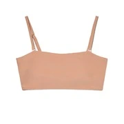 Cropp - Bandeau bikinifelső - kávébarna akciós termékkép 1