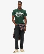 Superdry Póló 'Classic'  fenyő / fehér termék 2. képe