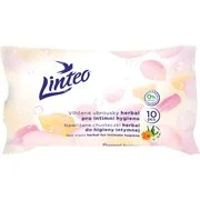 Linteo Personal hygiene nedves törlőkendők intim higiéniára mini herbal 10 db akciós termékkép 1