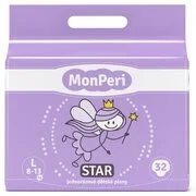 MonPeri Star Size L eldobható pelenkák 8-13 kg 32 kg akciós termékkép 1