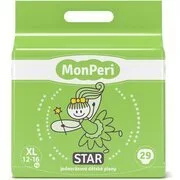 MonPeri Star Size XL eldobható pelenkák 12-16 kg 29 db akciós termékkép 1