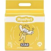 MonPeri Star Star XXL eldobható pelenkák 13-25 kg 26 db akciós termékkép 1