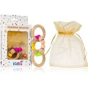 KidPro Teether & Rattle Fruit Mix rágóka csörgővel 1 db akciós termékkép 1