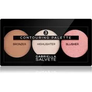 Gabriella Salvete Contouring Palette Púderes highlight és kontúr paletta 15 g akciós termékkép 1