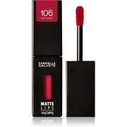 Gabriella Salvete Matte Lips hosszantartó folyékony rúzs matt hatással árnyalat 106 Red Moon 4,5 ml akciós termékkép 1