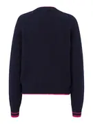 Gap Petite Pulóver  sötétkék / világos-rózsaszín / fehér termék 2. képe