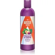 Aussie SOS Strength Length erősítő sampon hosszú hajra 300 ml akciós termékkép 1