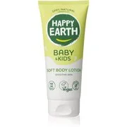 Happy Earth 100% Natural Soft Bodylotion for Baby & Kids krém gyermekeknek 200 ml akciós termékkép 1