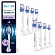 Philips Sonicare Sensitive HX6058/87 csere fejek a fogkeféhez 8 db akciós termékkép 1
