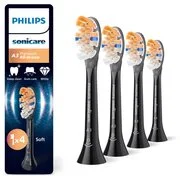 Philips Sonicare Premium All-in-One HX9094/88 csere fejek a fogkeféhez Black 4 db akciós termékkép 1