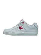 DC Shoes Sportcipő 'PURE ELASTIC'  világosszürke / tűzpiros akciós termékkép 1