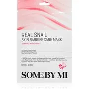 Some By Mi Clinical Solution Snail Skin Barrier Care Mask feszesítő gézmaszk az arcbőr regenerálására és megújítására 20 g akciós termékkép 1