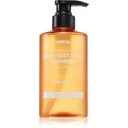 KUNDAL Beer Yeast Hair Loss Relief Shampoo simuláló és frissítő sampon hajhullás ellen illattal Herb Mint 500 ml akciós termékkép 1