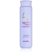 MASIL 5 Salon No Yellow lila sampon semlegesíti a sárgás tónusokat 300 ml akciós termékkép 1