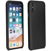 Samsung Galaxy M30 SM-M305F, Szilikon tok, Forcell Silicone, fekete akciós termékkép 1