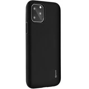 Huawei P40, Szilikon tok, műanyag kerettel, közepesen ütésálló, Roar Rico Armor, fekete akciós termékkép 1