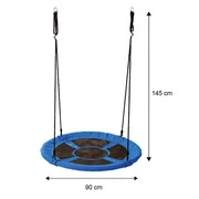 Fészekhinta-90 cm-es-kék-sátor nélkül akciós termékkép 1