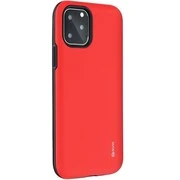 Xiaomi Redmi 8A, Szilikon tok, műanyag kerettel, közepesen ütésálló, Roar Rico Armor, piros akciós termékkép 1