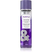 TONI&GUY PURPLE lila sampon semlegesíti a sárgás tónusokat 250 ml akciós termékkép 1