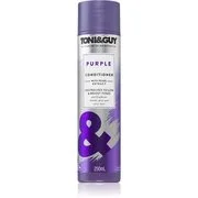 TONI&GUY PURPLE lila kondicionáló semlegesíti a sárgás tónusokat 250 ml akciós termékkép 1